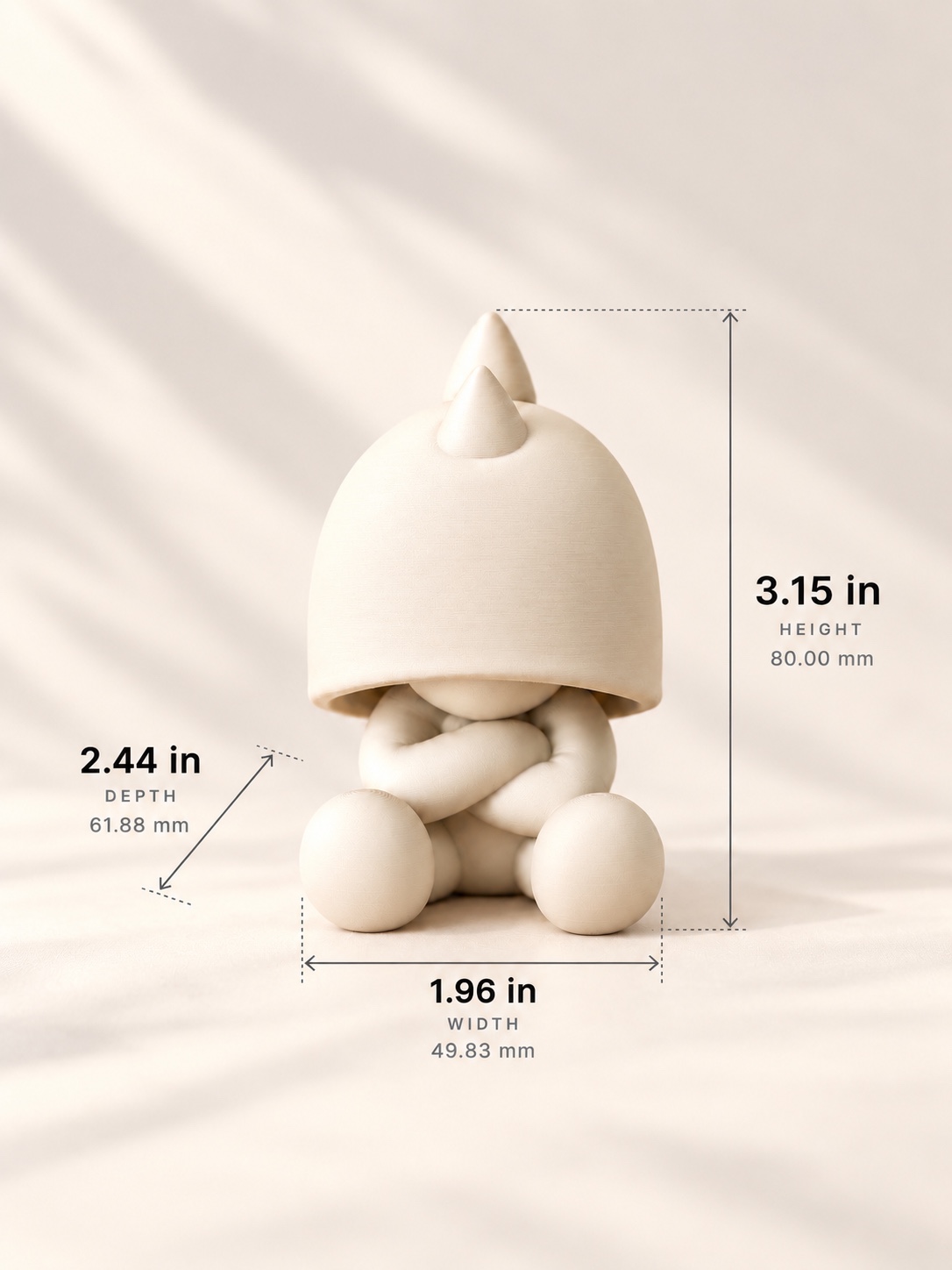 Dino actual dimensions